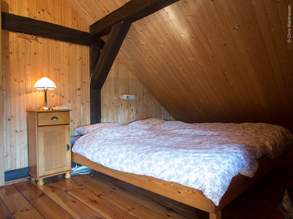 Erstes Schlafzimmer im Obergeschoss